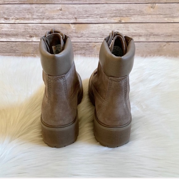 Timberland Carnaby Cool 6” Taupe Suede Boots - Picture 6 of 7